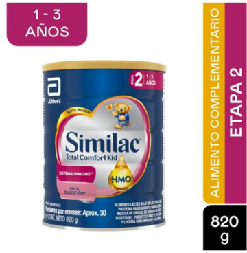 Similac 2 Total Comfort HMO 820 gr — Abbott Nutrición