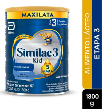 Similac 3 Kid 5HMOs 1800 g — Abbott Nutrición