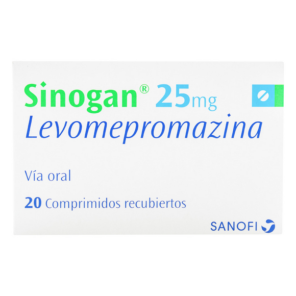Sinogan 25mg 20 Comprimidos — Sanofi