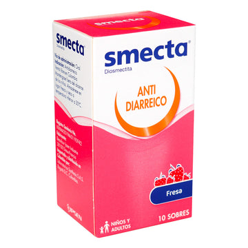 Smecta Fresa 3.76 gr 10 Sobres — Abbott Farma-Otc