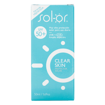 Sol-or Clear Skin FPS 50 50 ml — Quifarma
