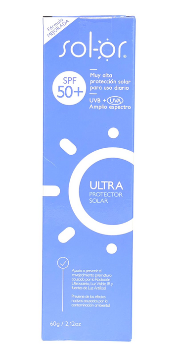 Sol-or Ultra Bloqueador Solar Tubo 60 g — Quifarma