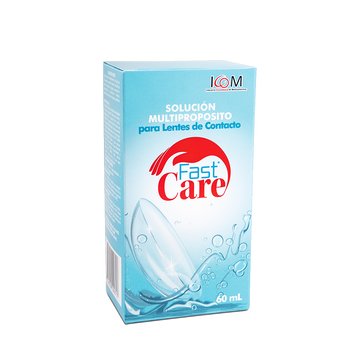 Solución Multipropósito Fast Care 60 ml para lentes de contacto — Icom