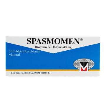 Spasmomen 40mg 30 grageas — Menarini