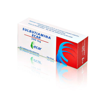 Sulbutiamina 200 mg 30 tabletas — Ecar