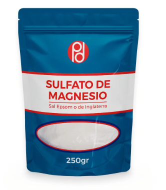 Sulfato de Magnesia 250 gr Drogam