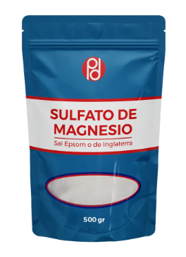 Sulfato de Magnesio 500 gr Drofarma