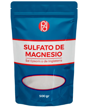 Sulfato Magnesia Drogam 500 gr