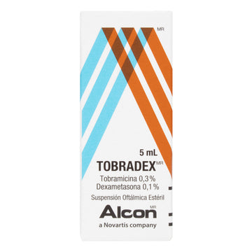 Tobradex Gotas oftálmicas tobramicina + dexametasona 5 mL — Alcon