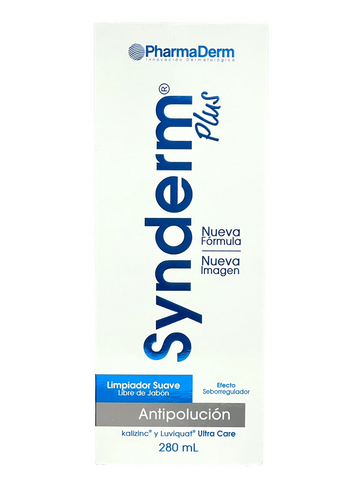 Synderm Plus Limpiador Suave ácido salicílico 280 ml — Pharmaderm