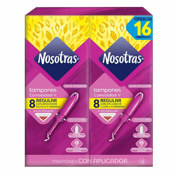 Tampón Nosotras con aplicador regular 16 unidades — Familia
