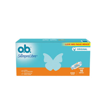 Tampón ob Original Súper 16 Unidades — Johnson & Johnson
