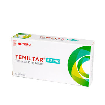 Temiltar Telmisartán 40mg 30 tabletas — Seven Pharma