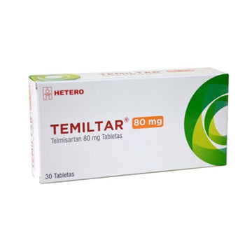 Temiltar 80mg Telmisartán 30 Tabletas — Seven Pharma