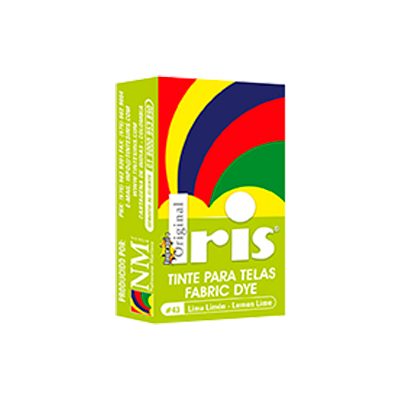 Tinte para ropa Iris 20 Verde sobre 9 g — Nabonasar Martínez