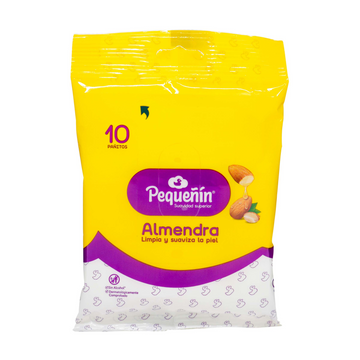 Toallas húmedas Pequenín almendra 10 unidades — Familia