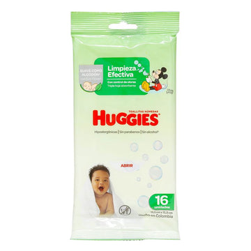 Toallitas Húmedas Huggies Limpieza Efectiva — Kimberly Colpapel