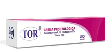 Tor Crema Proctológica lidocaína dexametasona 10 g — Blaskov