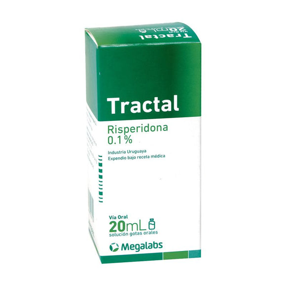 Tractal Gotas Risperidona 1mg/mL 20mL — Megalabs