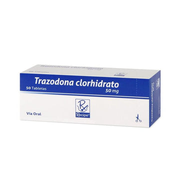 Trazodona 50 mg 50 tabletas — Bussié (Recipe)