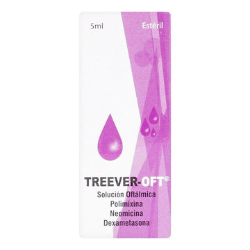 Treever-Oft dexametasona neomicina polimixina B solución oftálmica 5 ml — Quirupos