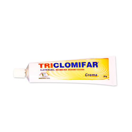 Triclomifar (clotrimazol + neomicina + dexametasona) Crema 20 g — Labquifar
