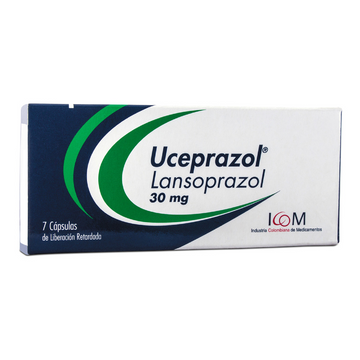 Uceprazol lansoprazol 30mg 7 cápsulas — Coopidrogas