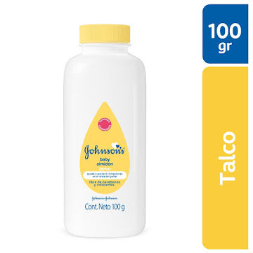 Talco JJ Baby polvo de almidón 100 gr — Johnson & Johnson