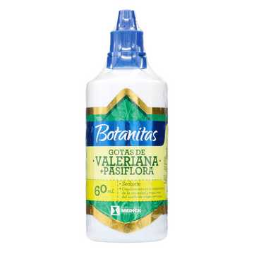 Valeriana + Passiflora Gotas 60 ml Botanitas — Medick