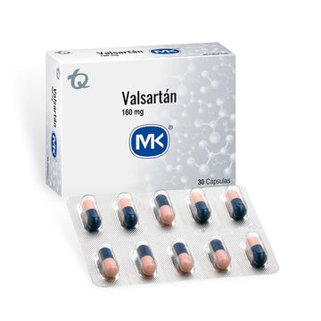 Valsartan 160 mg 30 Cápsulas MK — Tecnoquímicas