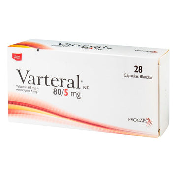 Varteral 80 mg/5 mg 28 Cápsulas Blandas — Procaps