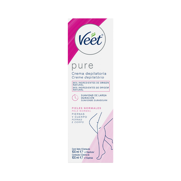 Veet crema depilatoria 2en1 piel normal 100 ml — RB Health