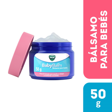 Vick Baby Balm bálsamo alcanfor mentol eucalipto 50 g — Procter & Gamble