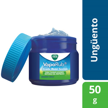 Vick VapoRub ungüento mentol alcanfor eucalipto pote 50g — Procter & Gamble