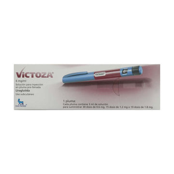 Victoza 6mg/mL 1 pluma precargada 3 mL — Novo Nordisk