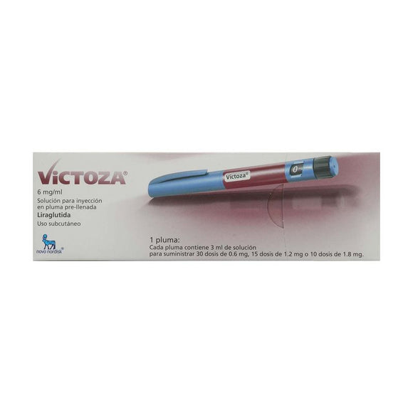 Victoza 6mg/mL 1 pluma precargada 3 mL — Novo Nordisk