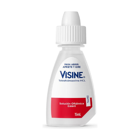 Visine tetrahidrozolina gotas oftálmicas frasco 15 ml — Kenvue