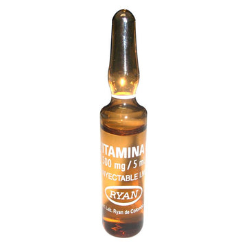 Vitamina C 500mg 5ml 10 Ampollas — Ryan