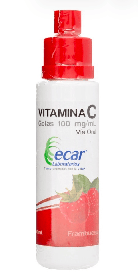 Vitamina C Gotas 100 mg 30 ml — Ecar
