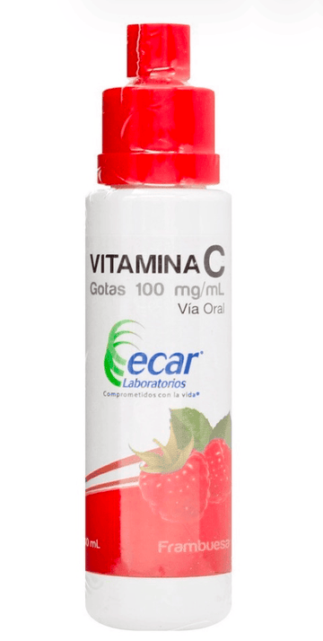 Vitamina C Gotas 100 mg 30 ml — Ecar