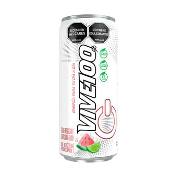 Vive 100 Sandia Limon bebida energizante lata 310 ml — Quala