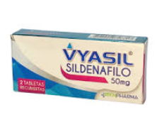 Vyasil 50 mg sildenafil 2 tabletas — Tecnoquímicas