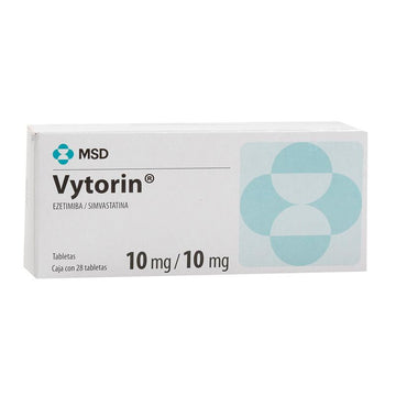 Vytorin 10/10mg ezetimiba simvastatina 28 tabletas — Organon