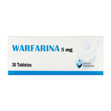 Warfarina 5mg 30 Tabletas — Saluspharma