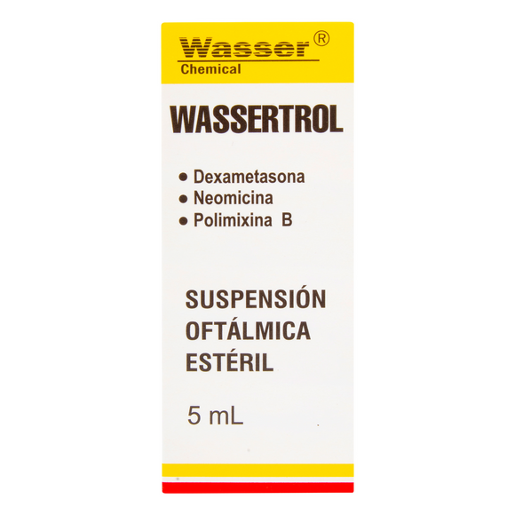 Wassertrol suspensión oftálmica 5 mL — Tecnoquímicas