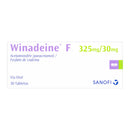 Winadeine F 325mg/30mg 30 tabletas — Eurofarma