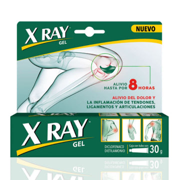 X Ray Gel diclofenaco dietilamonio 1.16g/100g tubo 30 g — Genomma Lab