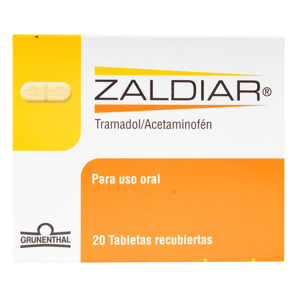 Zaldiar 37.5/325mg 20 tabletas — Grünenthal
