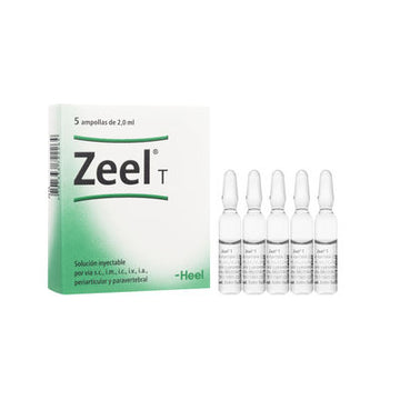 Zeel T solución inyectable homeopática caja x 5 ampollas 2 ml — Heel