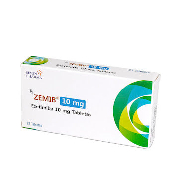 Zemib 10mg ezetimiba 21 tabletas — Hetero Labs